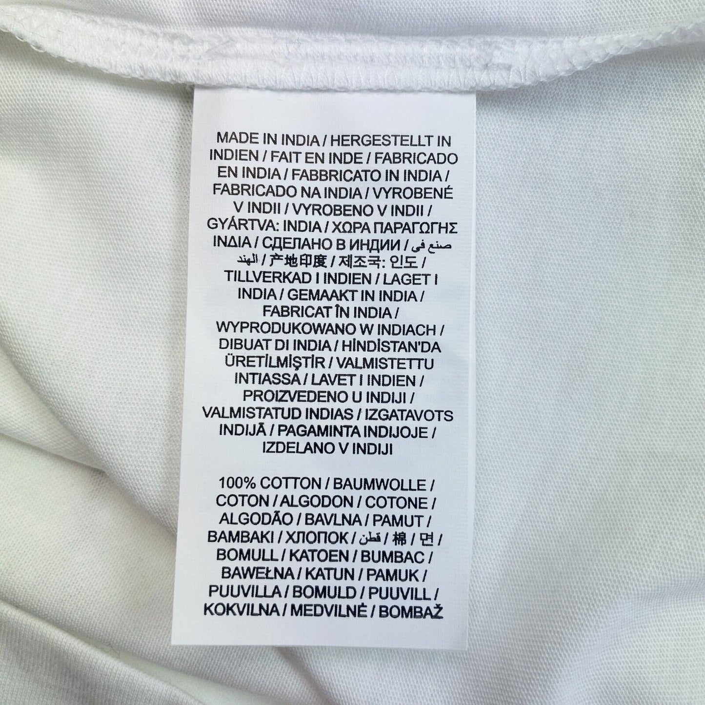 GANT Weiß Original Rundhals T-Shirt Größe L