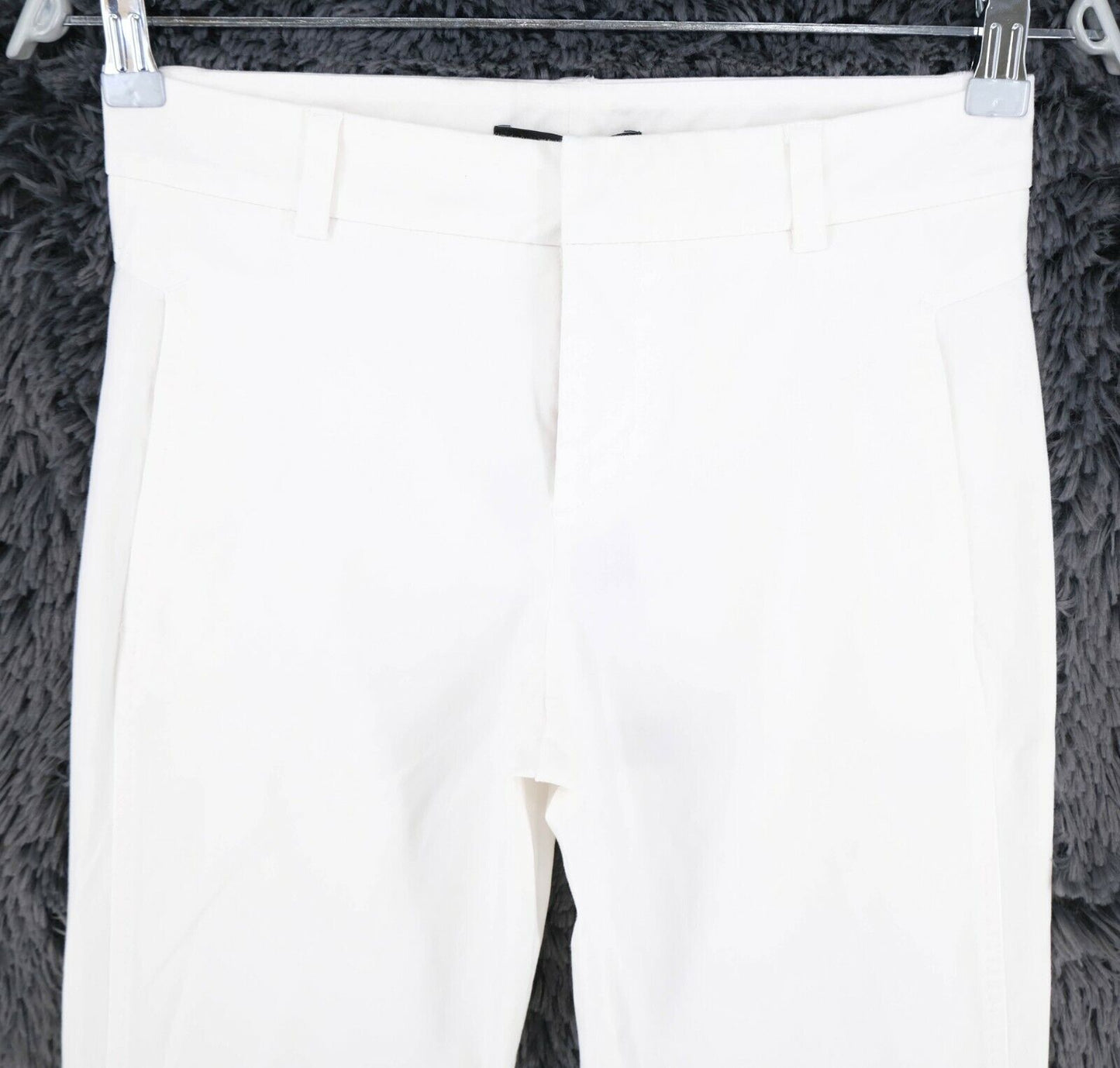 STEFANEL White Flare Pants Trousers Size EU 32 UK 2 US 0