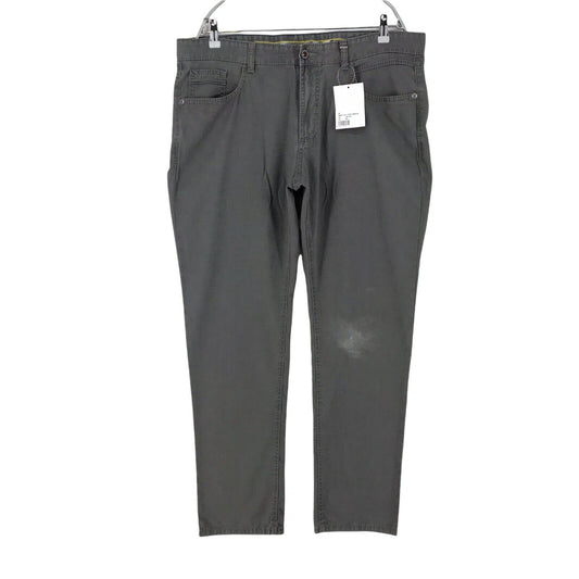 Camel Active WOODSTOCK Grey Regular Comfort Straight Fit Trousers W38 L32