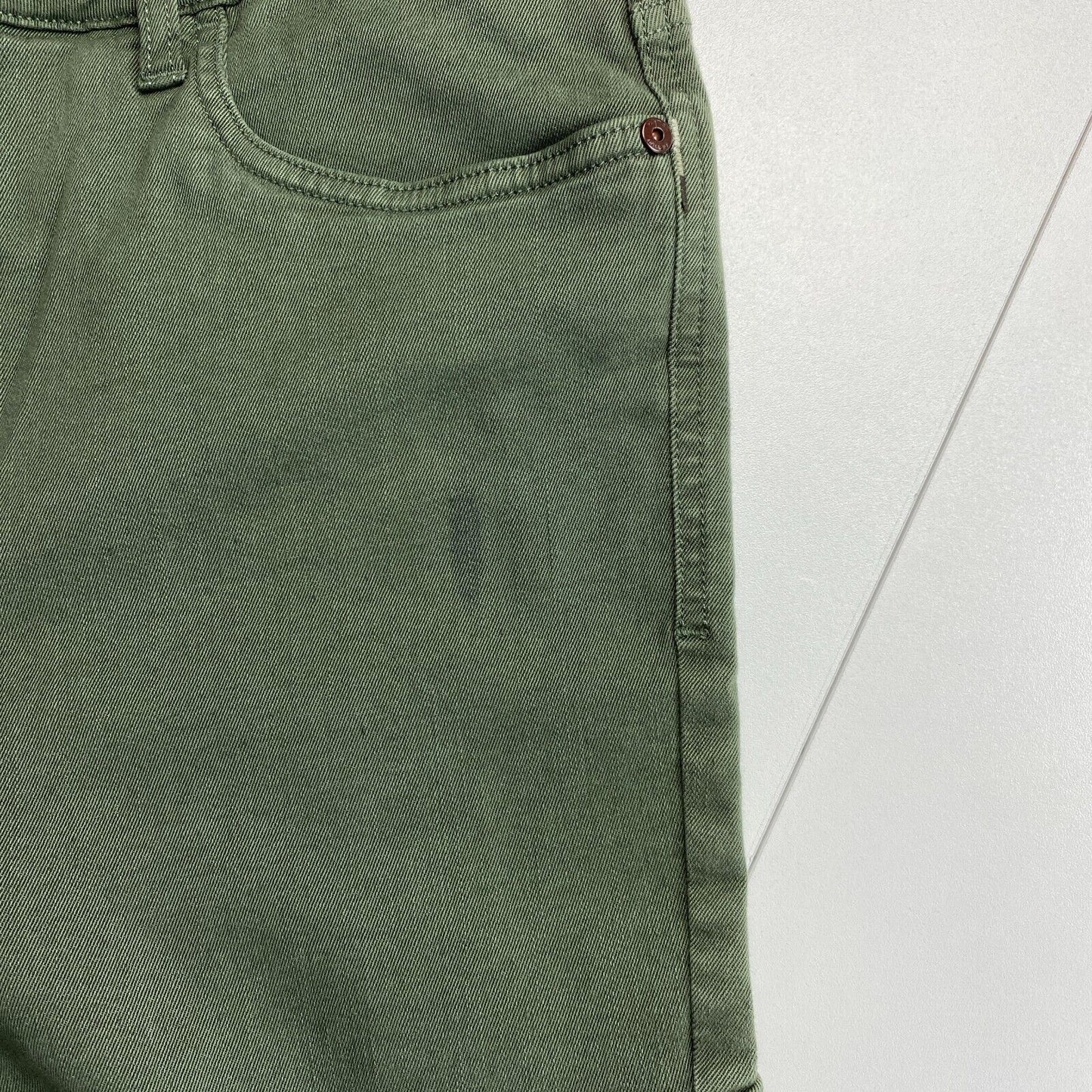 CAMEL ACTIVE Dark Green Cargo Skinny Fit Pants Trousers Size W31 L32