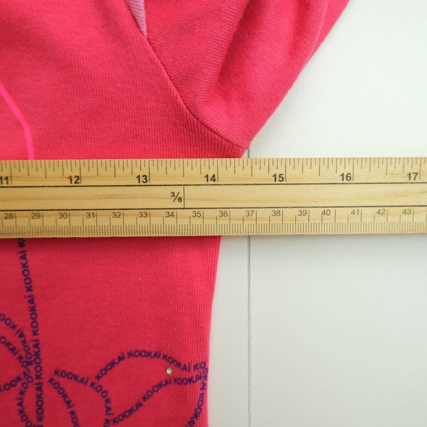 KOOKAI Pink V Neck 100% Cotton Jumper Sweater Size 1 EU 38 / M