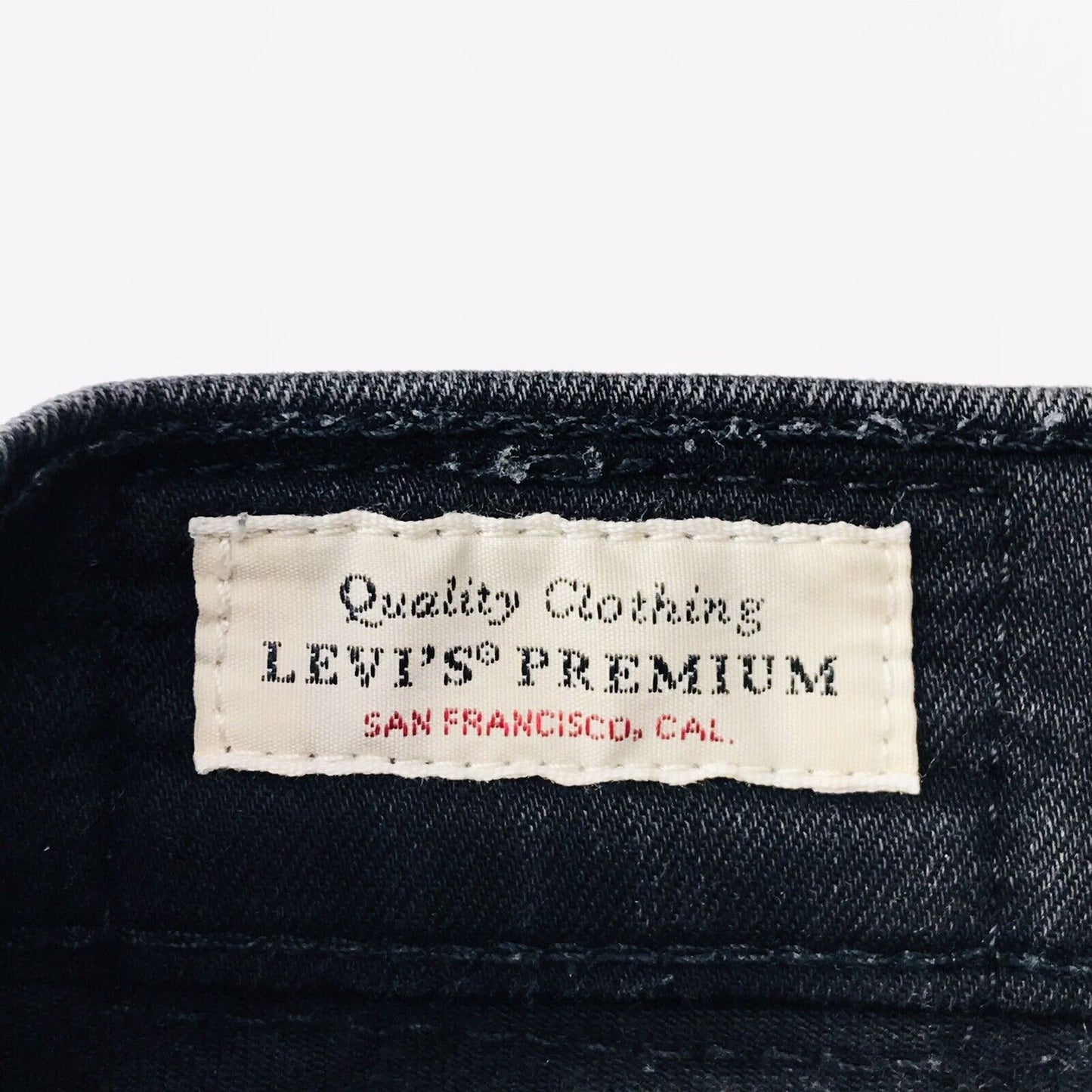 Levi's Premium 710 Women Dark Grey Stretch Super Skinny Fit Jeans W26 L30