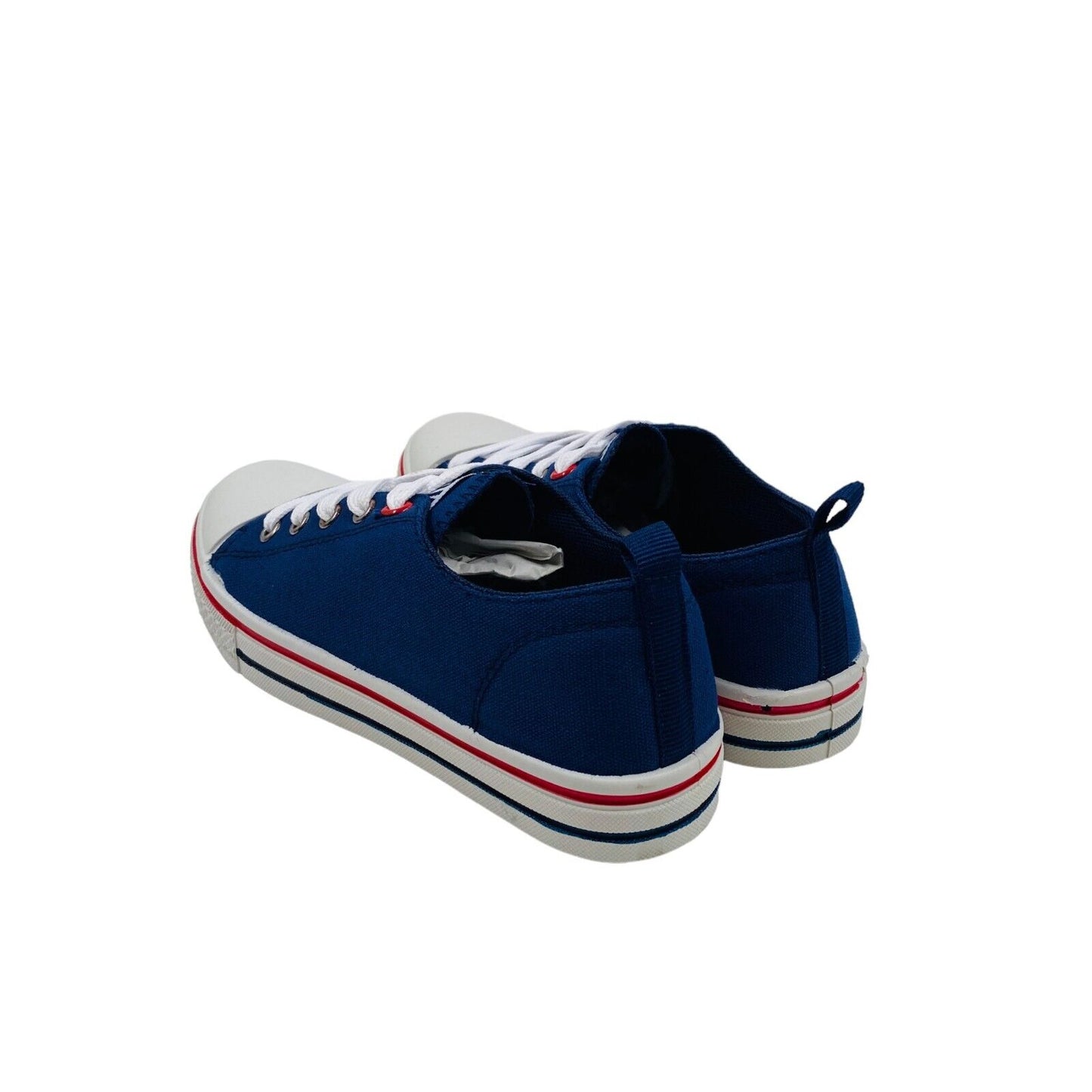 OVERKIDS Navy Blue Low Top Sneakers Trainers Size EU 35 UK 2 US 5