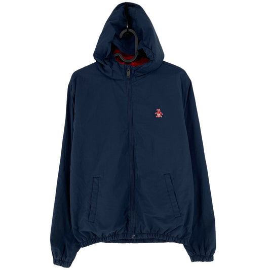 Penguin Navy Blue Cotton Blend Hooded Jacket Size 14-15 Years