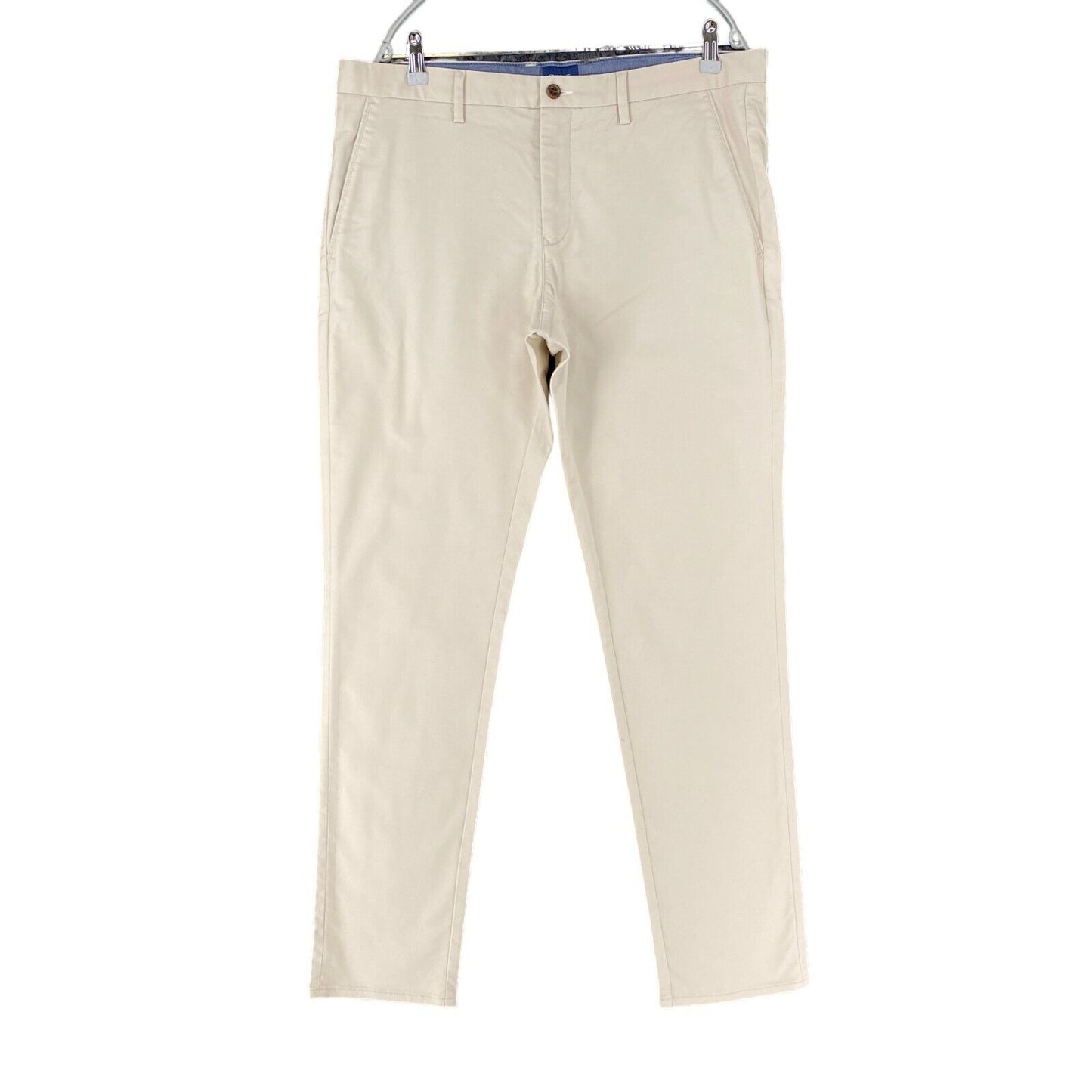 GANT HALLDEN Hellbeige Chinohose Slim Fit Größe W36 L34