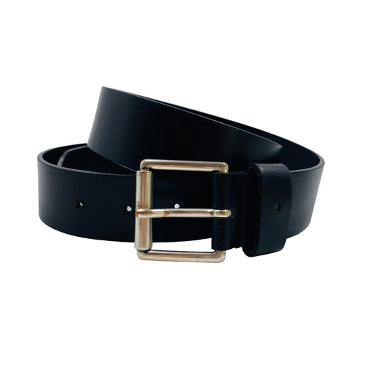 GANT Black 100% Leather Belt Size 90 cm 36''