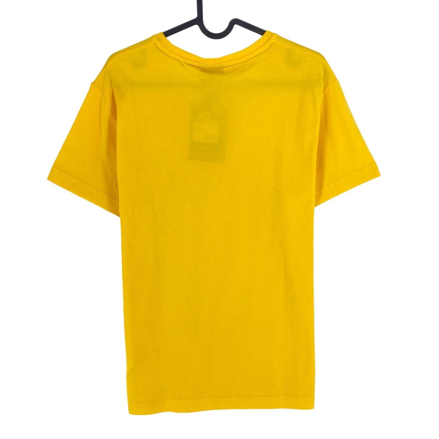 GANT Men Yellow Logo Crew Neck Short Sleeve T Shirt Size S