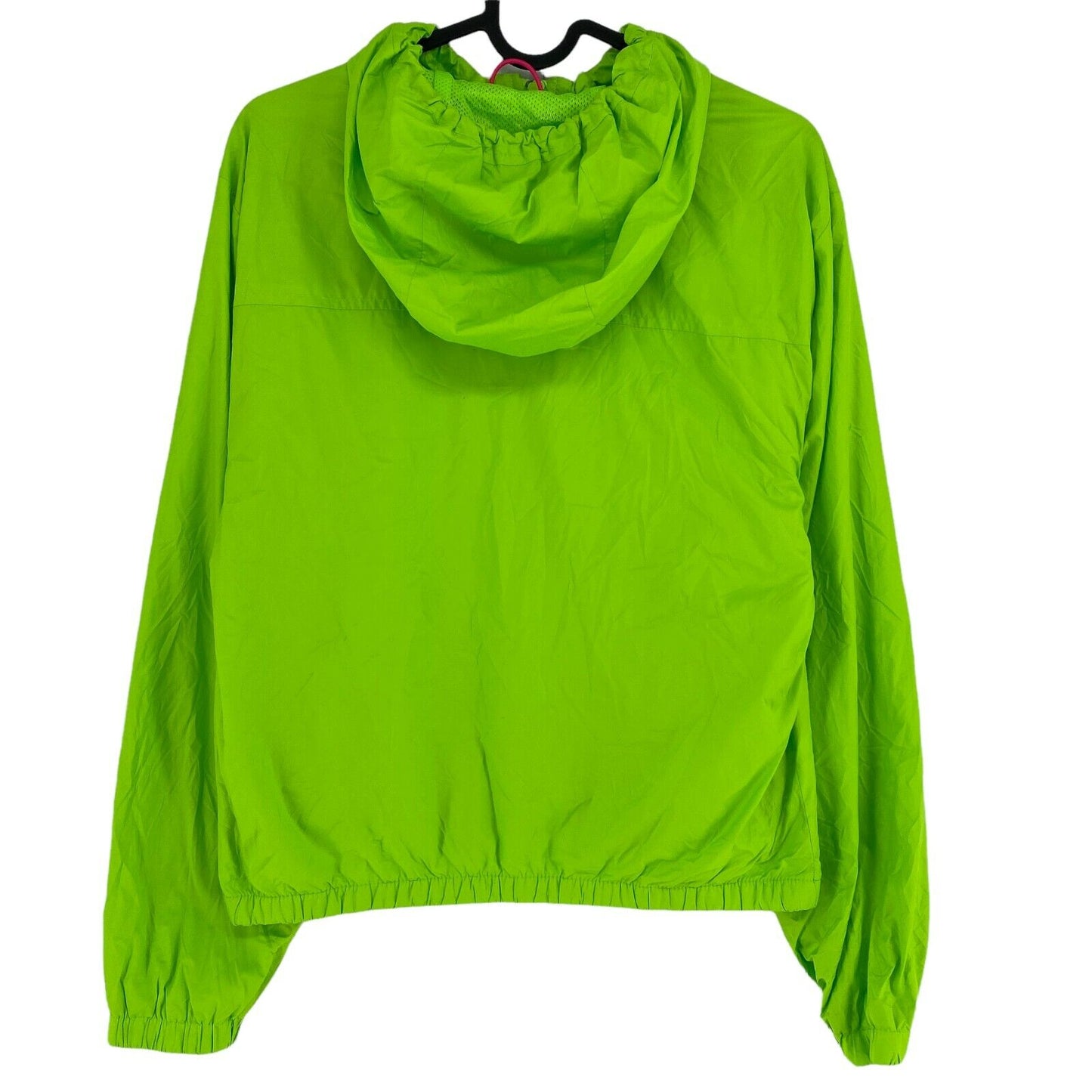 HOLLISTER Neon Green Hooded Jacket Size L