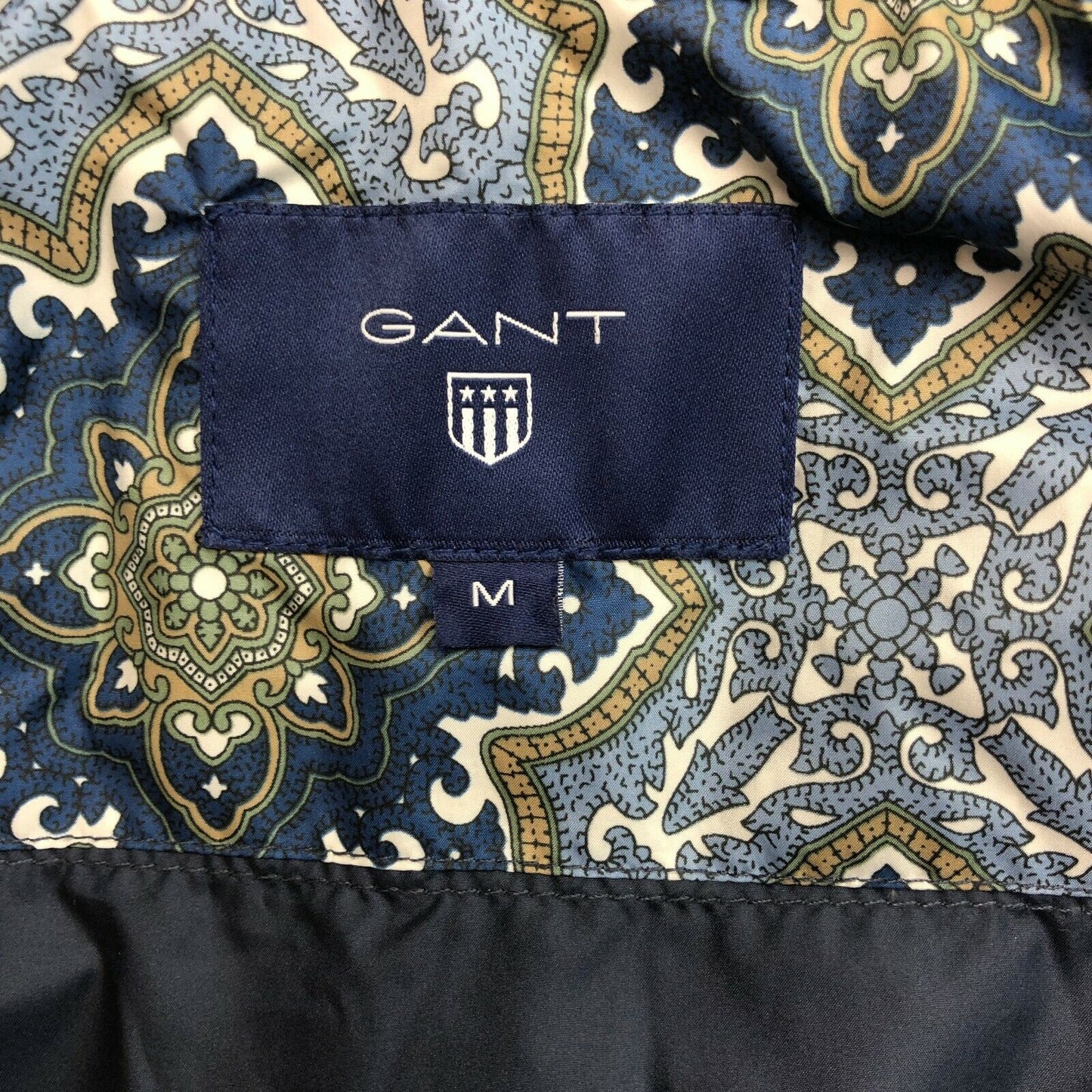 GANT Navy Blue Down Puffer Coat Jacket Size M