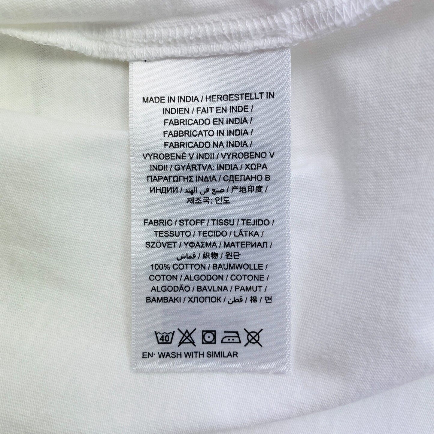 GANT White Original Regular Crew Neck T-Shirt Size M