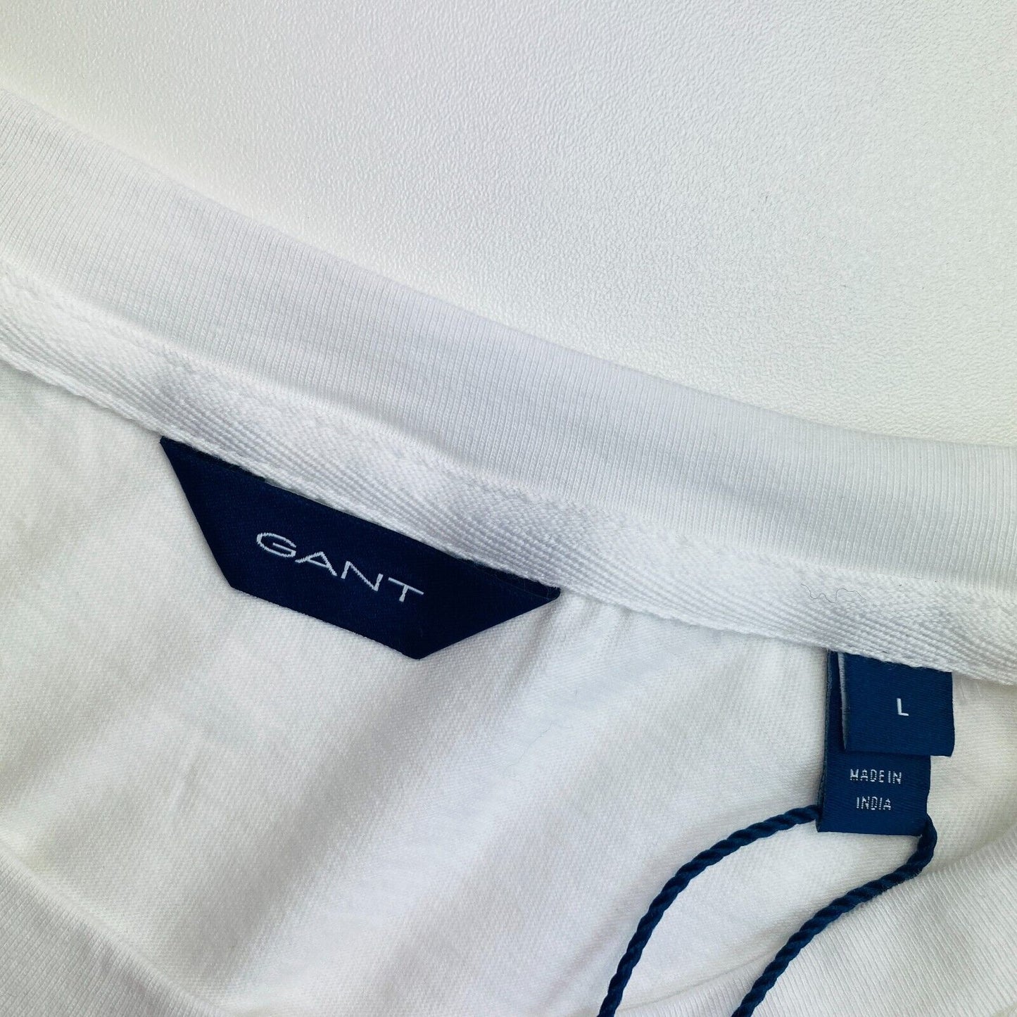 GANT White Sail Crew Neck T Shirt Size L