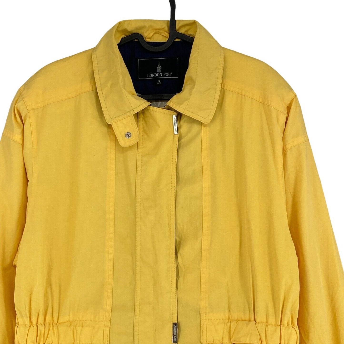 LONDON FOG Vintage Yellow Cotton Blend Jacket Size S