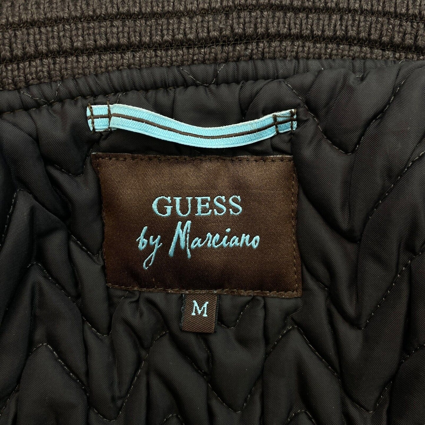 GUESS By Marciano Brown Padded Coat Jacket Size M