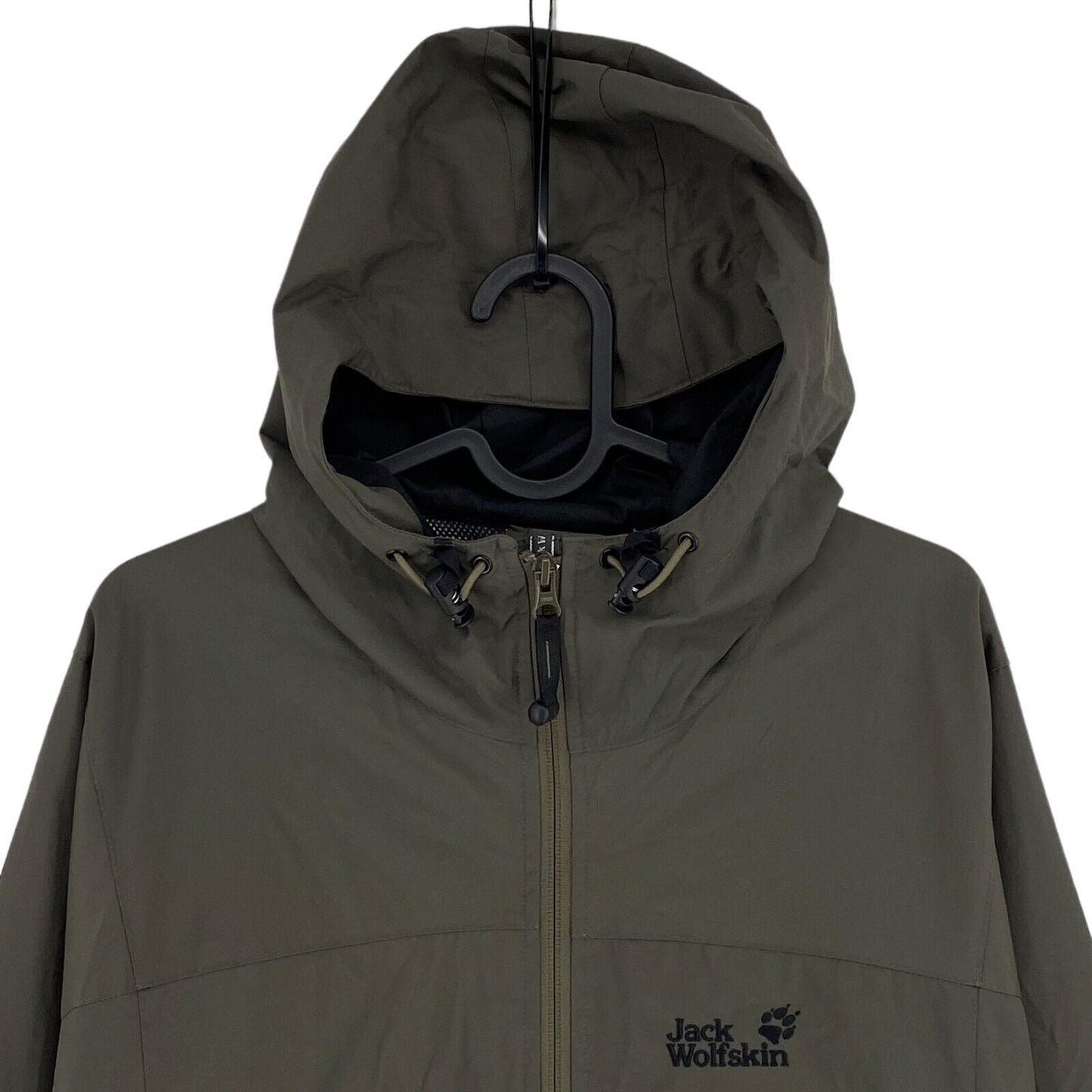 Jack Wolfskin Stormlock Hyproof Brown Veste à capuche Manteau Taille M