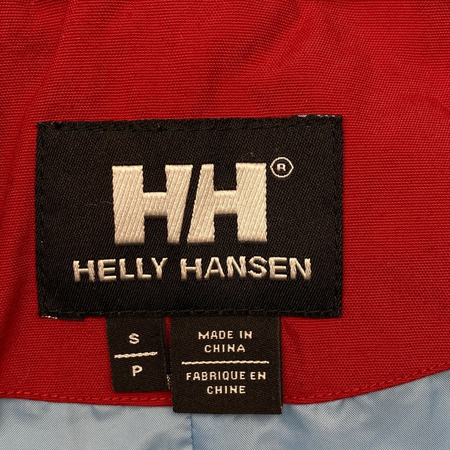 HELLY HANSEN TECH Dark Red Waterproof Jacket Size S