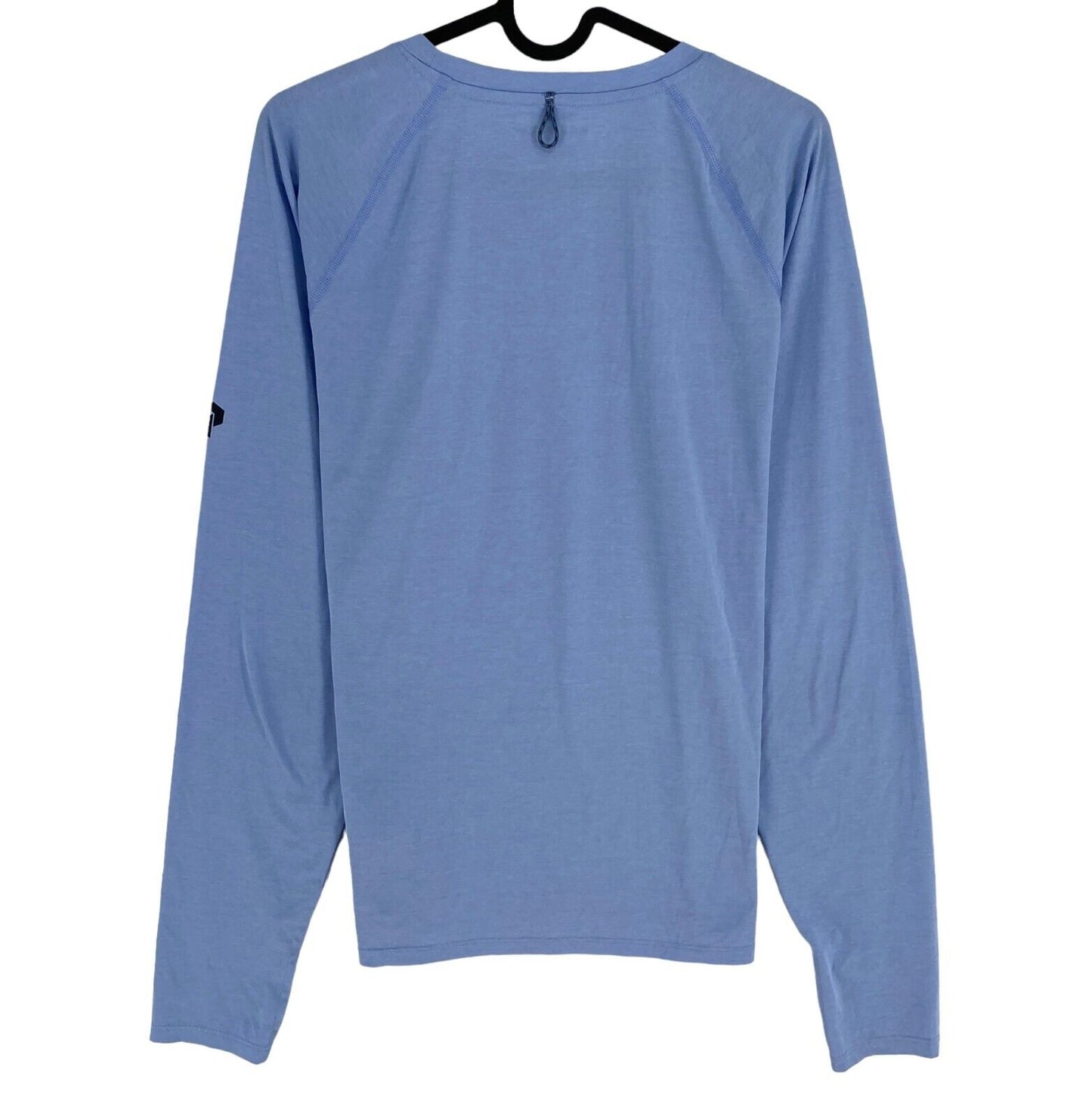 PEAK PERFORMANCE Men Blue Fly Crew Neck Long Sleeve T Shirt Size M