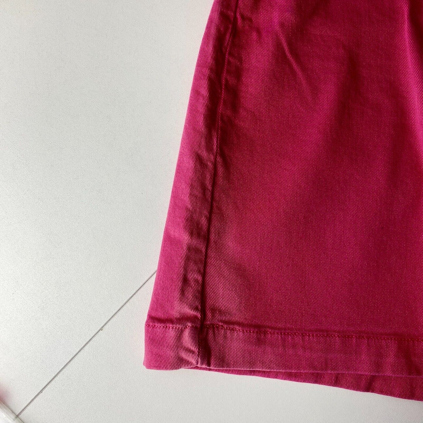 GANT Women Pink Regular Fit Denim Shorts Size W29