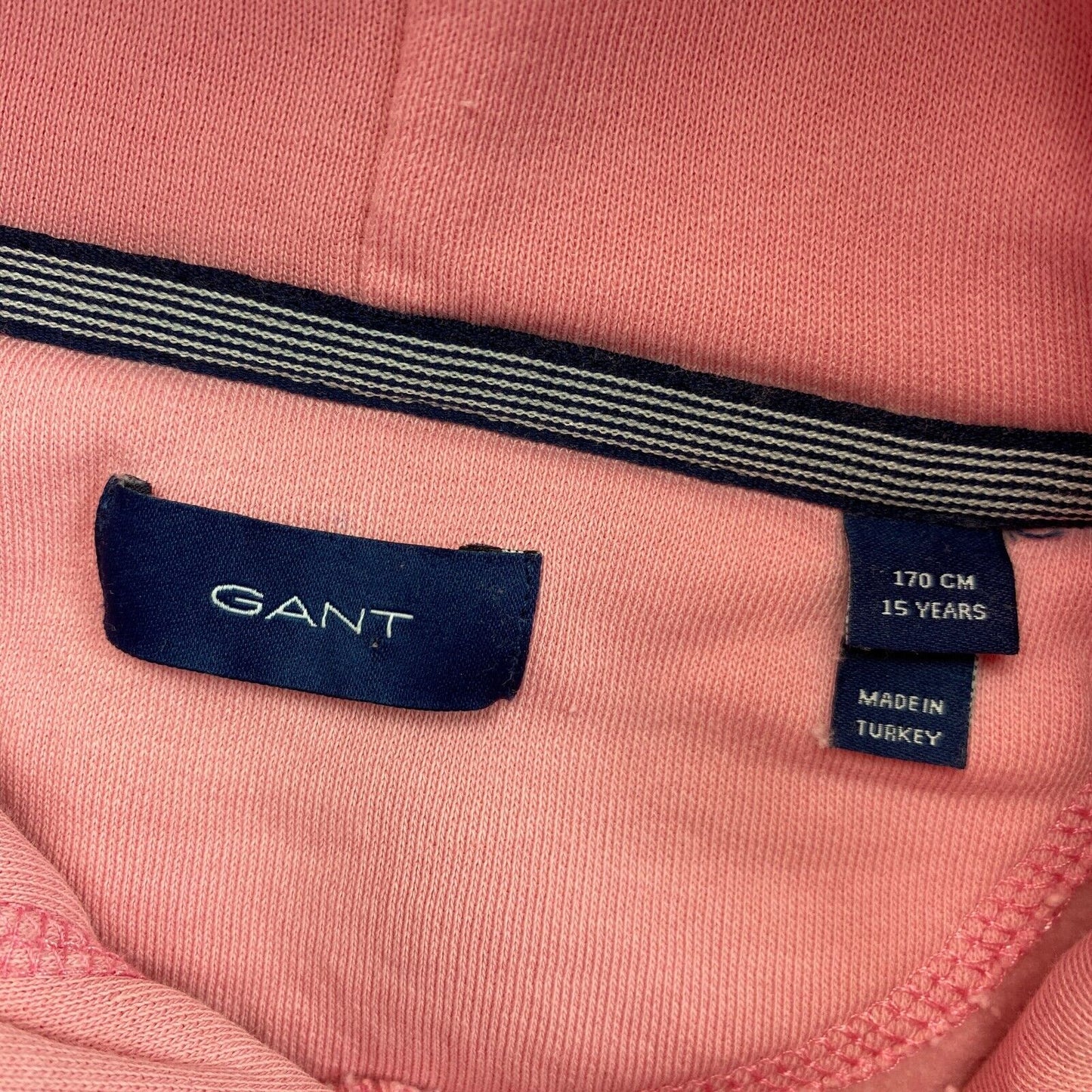 GANT Girls Pink Lock Up Sweat Hoodie Jumper Size 15 years 170 cm