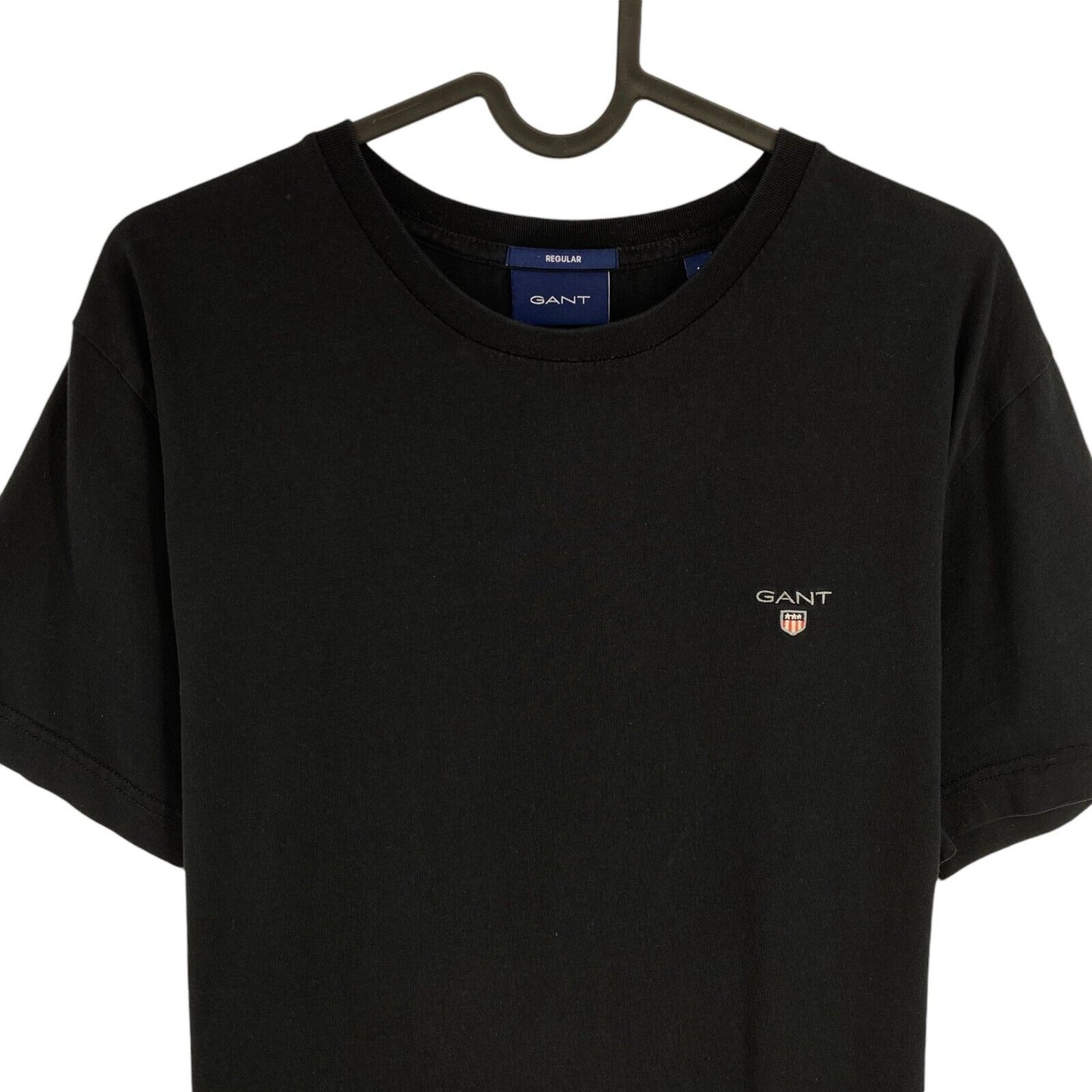 GANT Men Black Original Crew Neck T-Shirt Size M