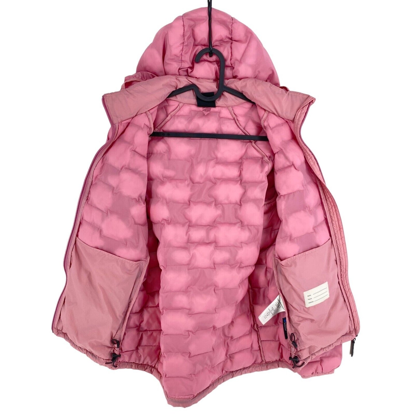 Peak Performance Pink Hooded Padded Jacket Coat Size 160 cm