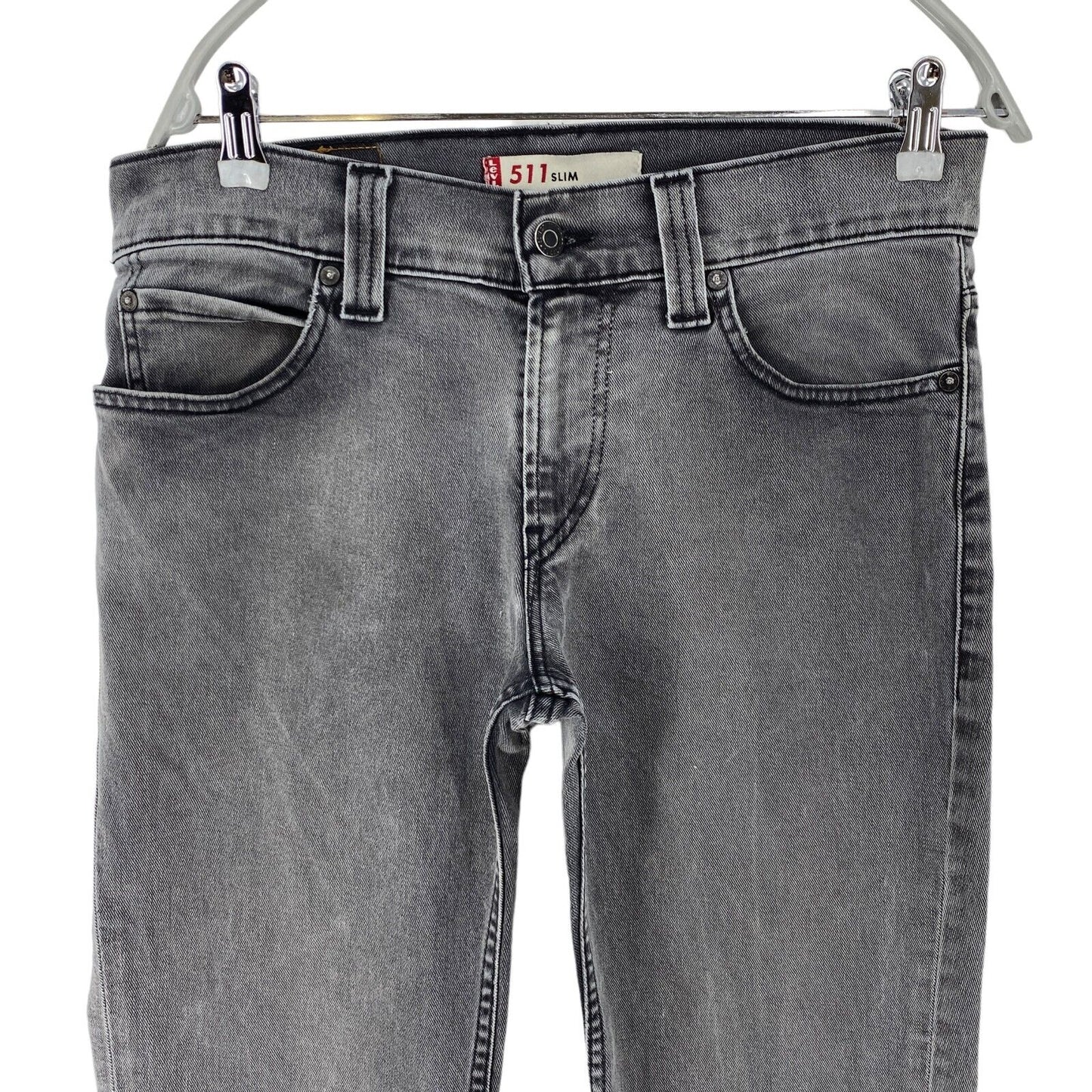 Levi's 511 Grey Stretch Slim Fit Jeans W32 L32