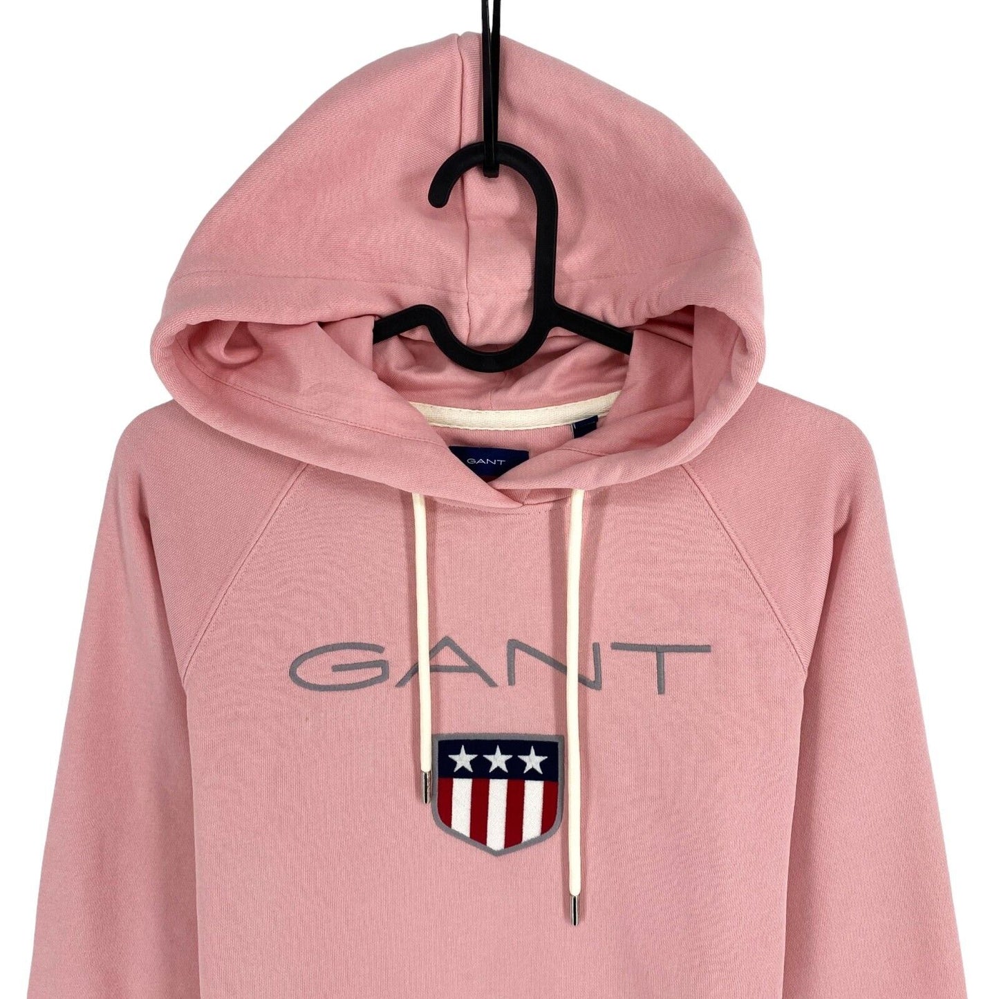 GANT Pink Shield Hoodie Sweater Jumper Size XS