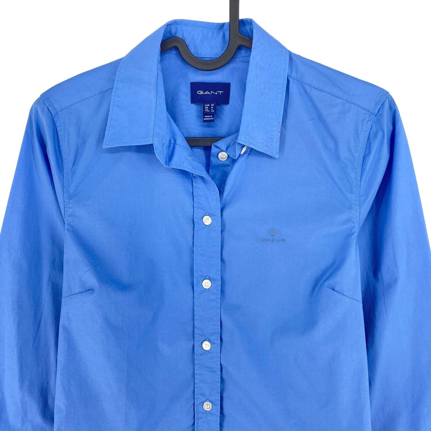 GANT Blue Logo Shirt Size EU 32 UK 4 US 2