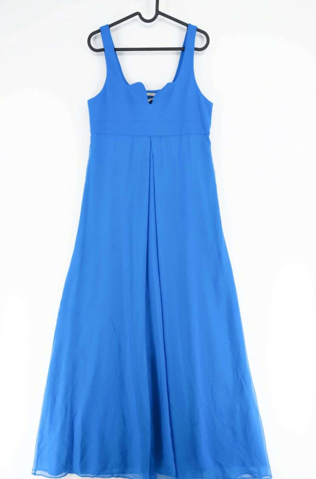 SILVIAN HEACH Blue V Neck Long Sleeveless Dress Size L