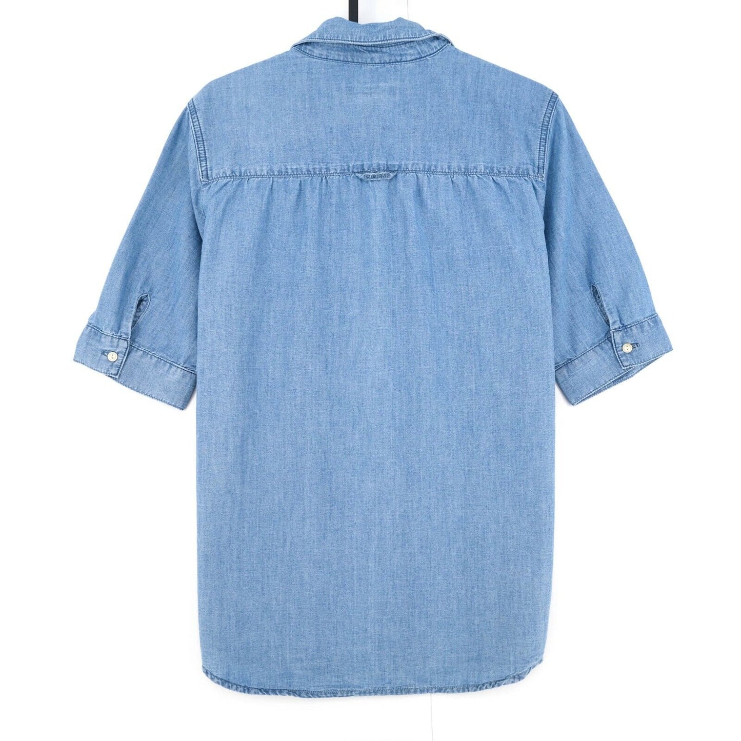 GANT Chemise à col polo en denim bleu Taille EUR 36 UK 10 US 6