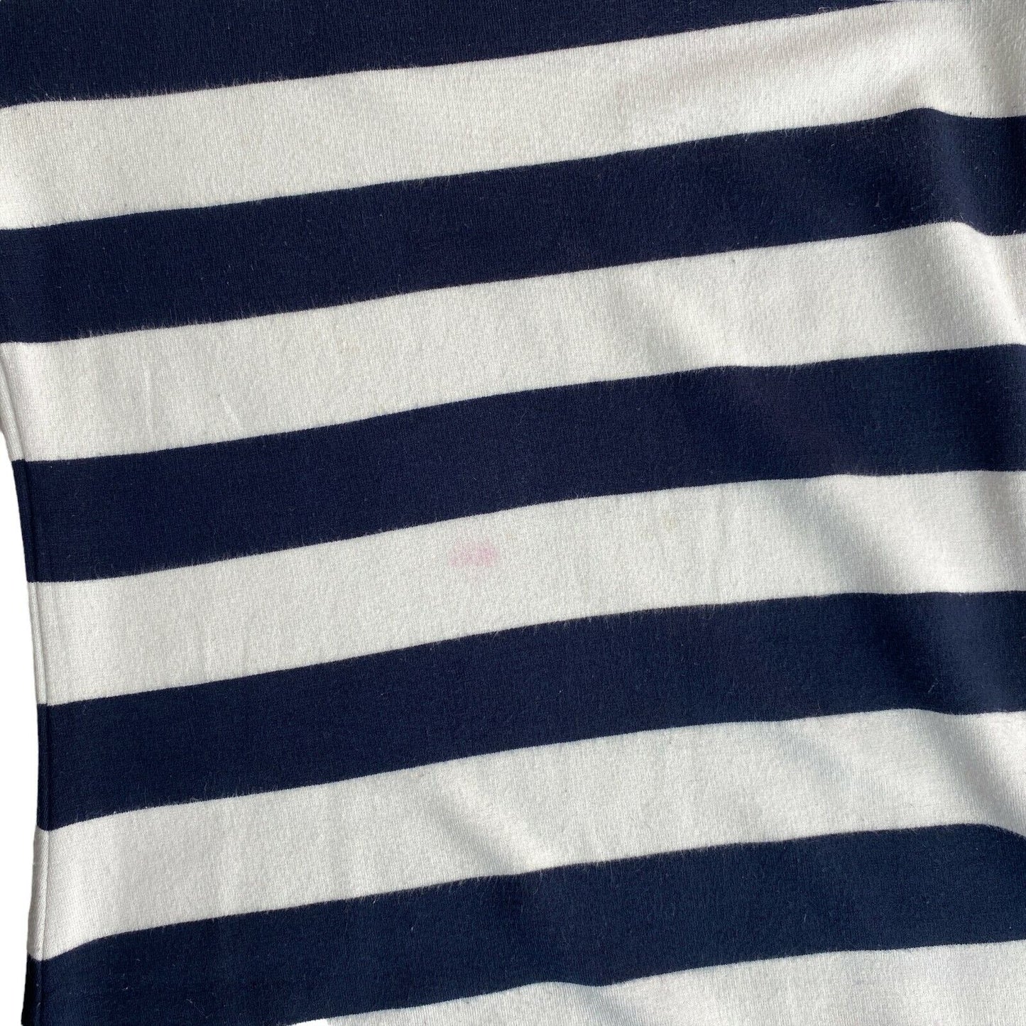 GANT Navy Blue Striped Crew Neck Dress Size XS