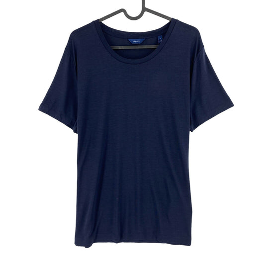 GANT Navy Blue Light Weight Crew Neck T Shirt Size L