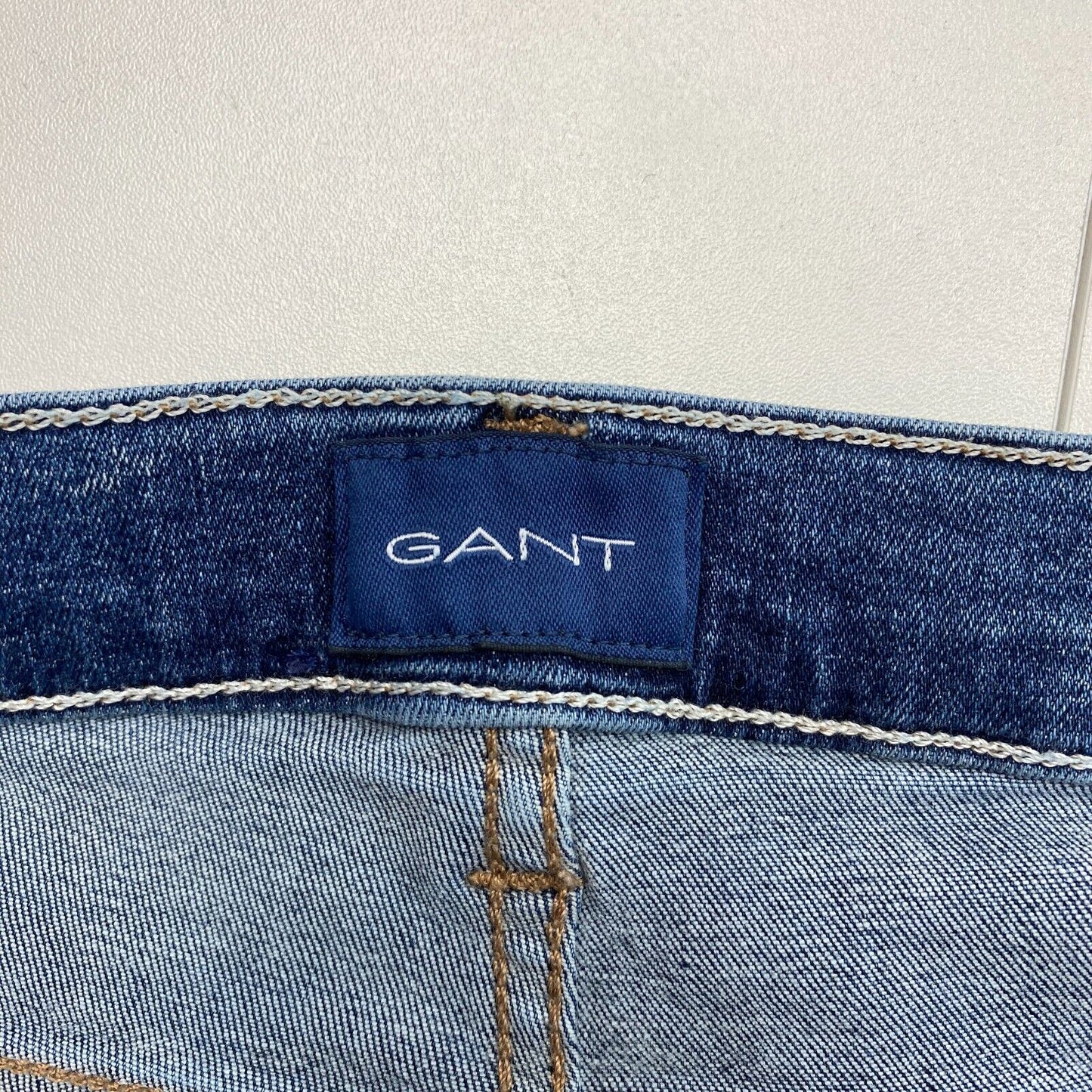 GANT Blue NELLA Skinny Slim Fit Jeans Size M