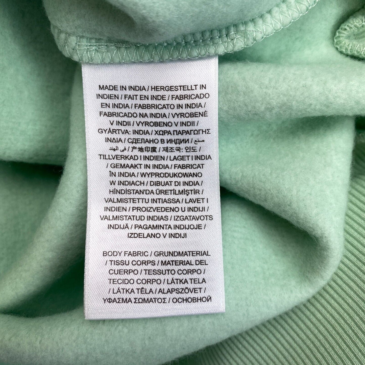 GANT Minty Green Tonal Shield Full Zip Sweat à capuche Pull Taille S