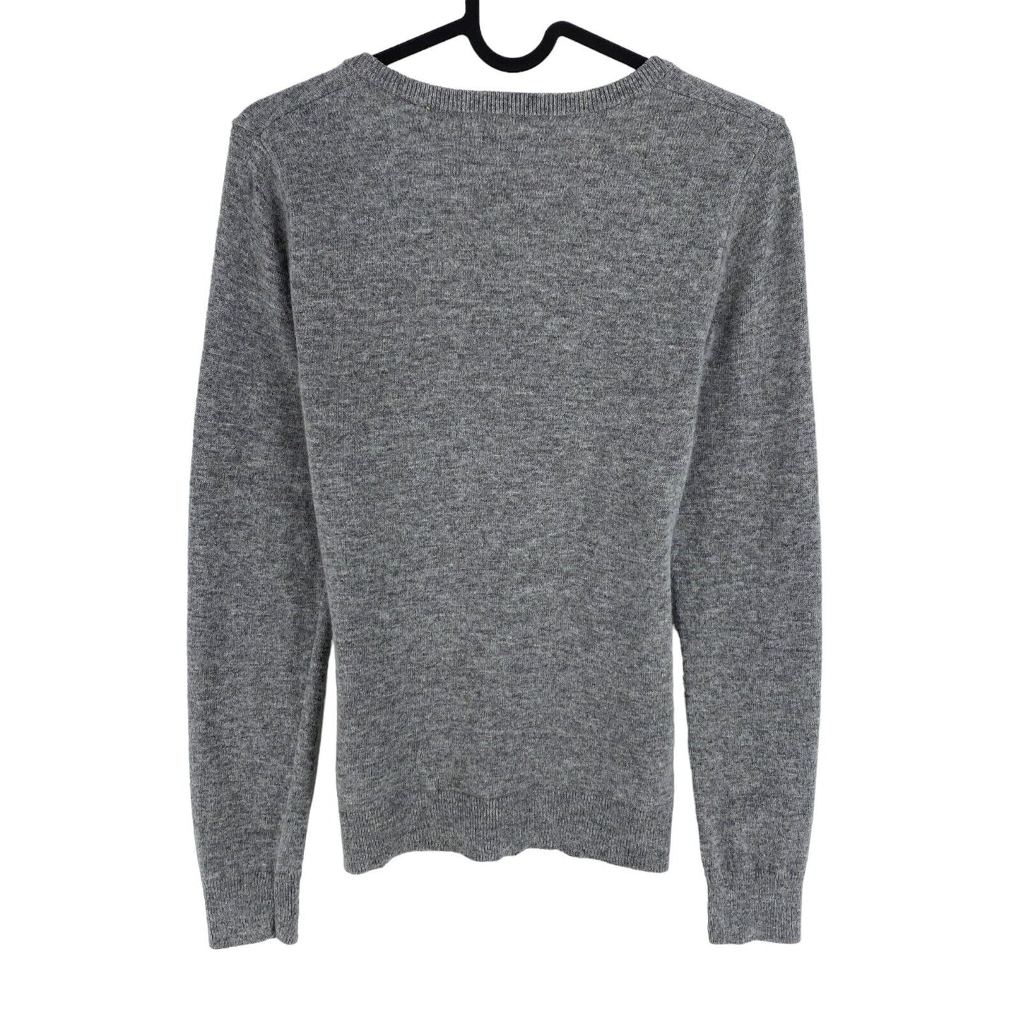 GANT Grey Wool V Neck Sweater Pullover Size XS