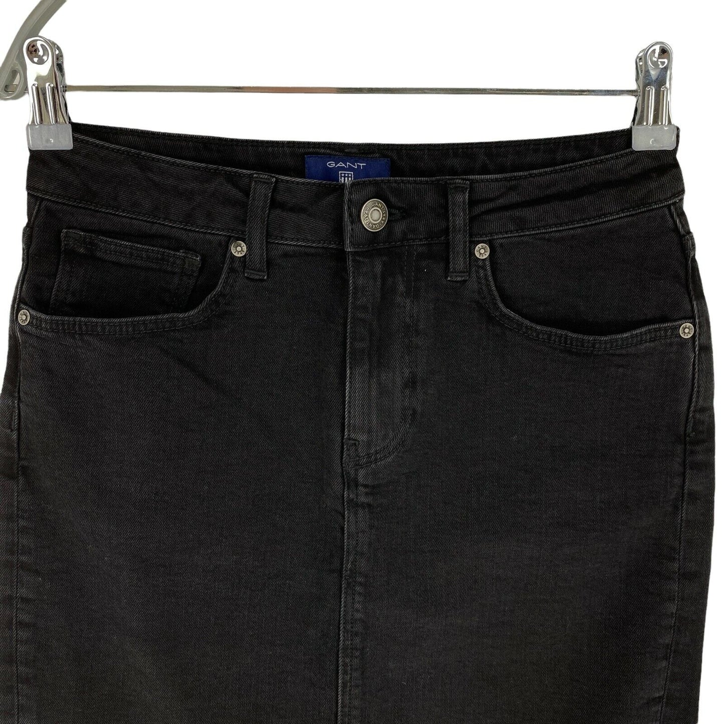 GANT Schwarzer Jeansrock Größe EU 36 UK 10 US 6