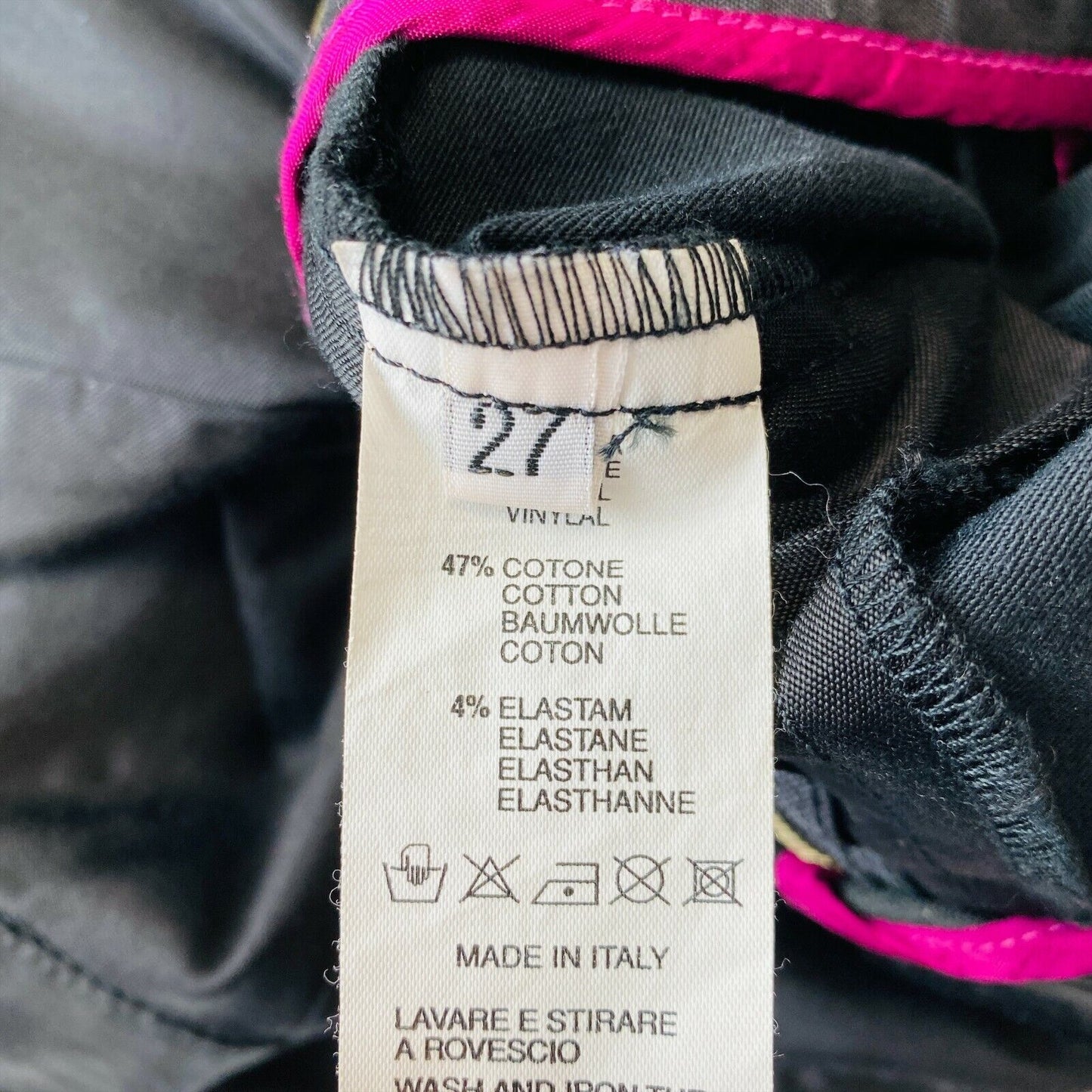 Prix ​​conseillé € 229 BLUGIRL FOLIES Short noir coupe régulière pour femme W27 fabriqué en Italie