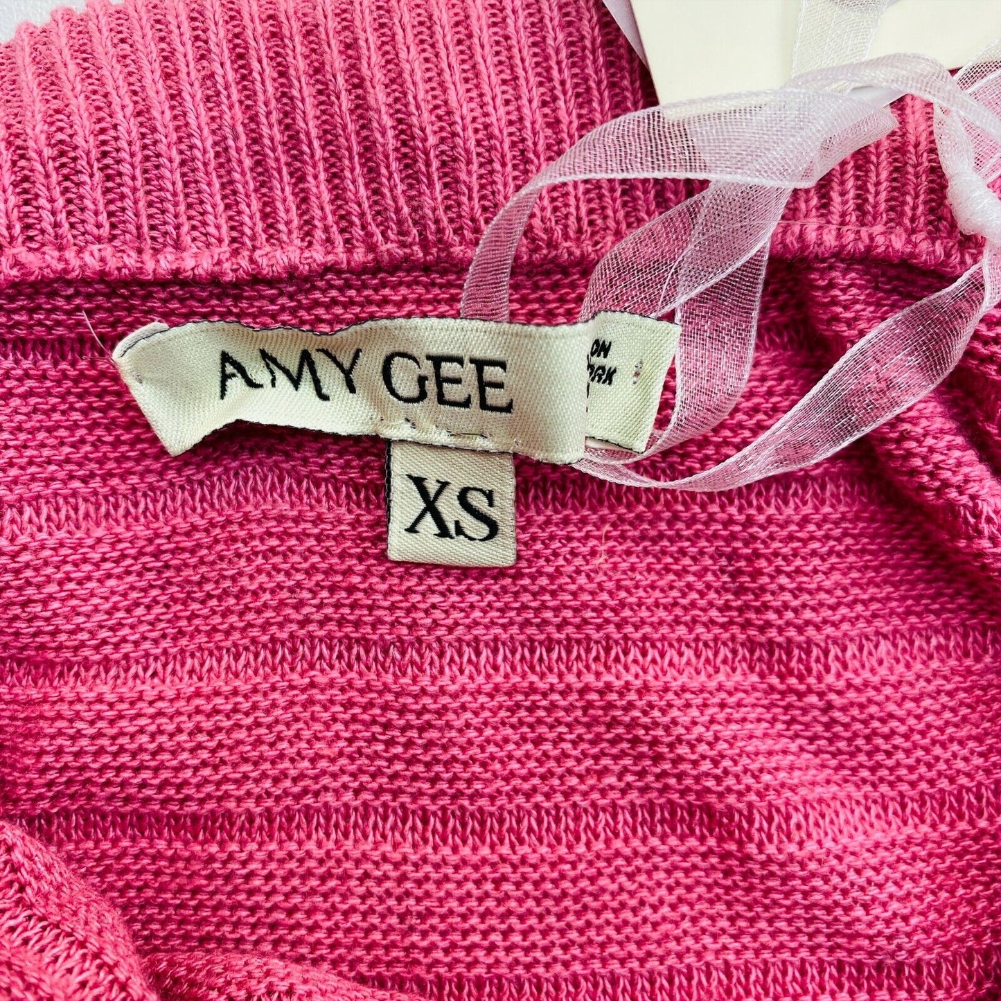 AMY GEE Pink Flared Skirt Size XS