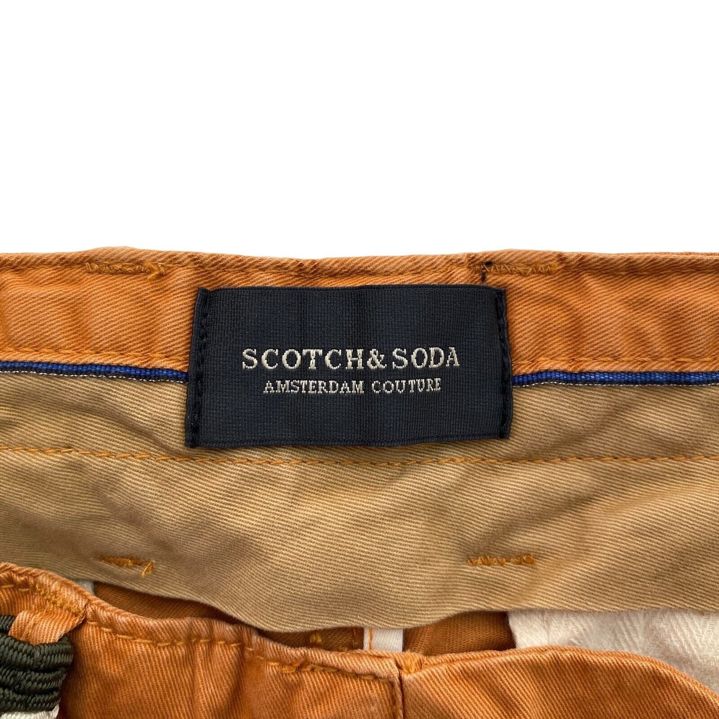 Scotch &amp; Soda Pantalon slim décontracté Warren marron clair taille W28 W29 L32