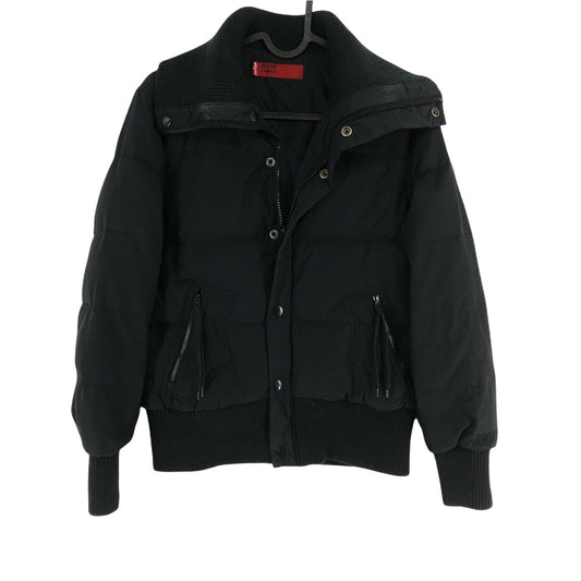 Levi`s Red Tab Black Down Puffer Bomber Coat Veste Taille XS