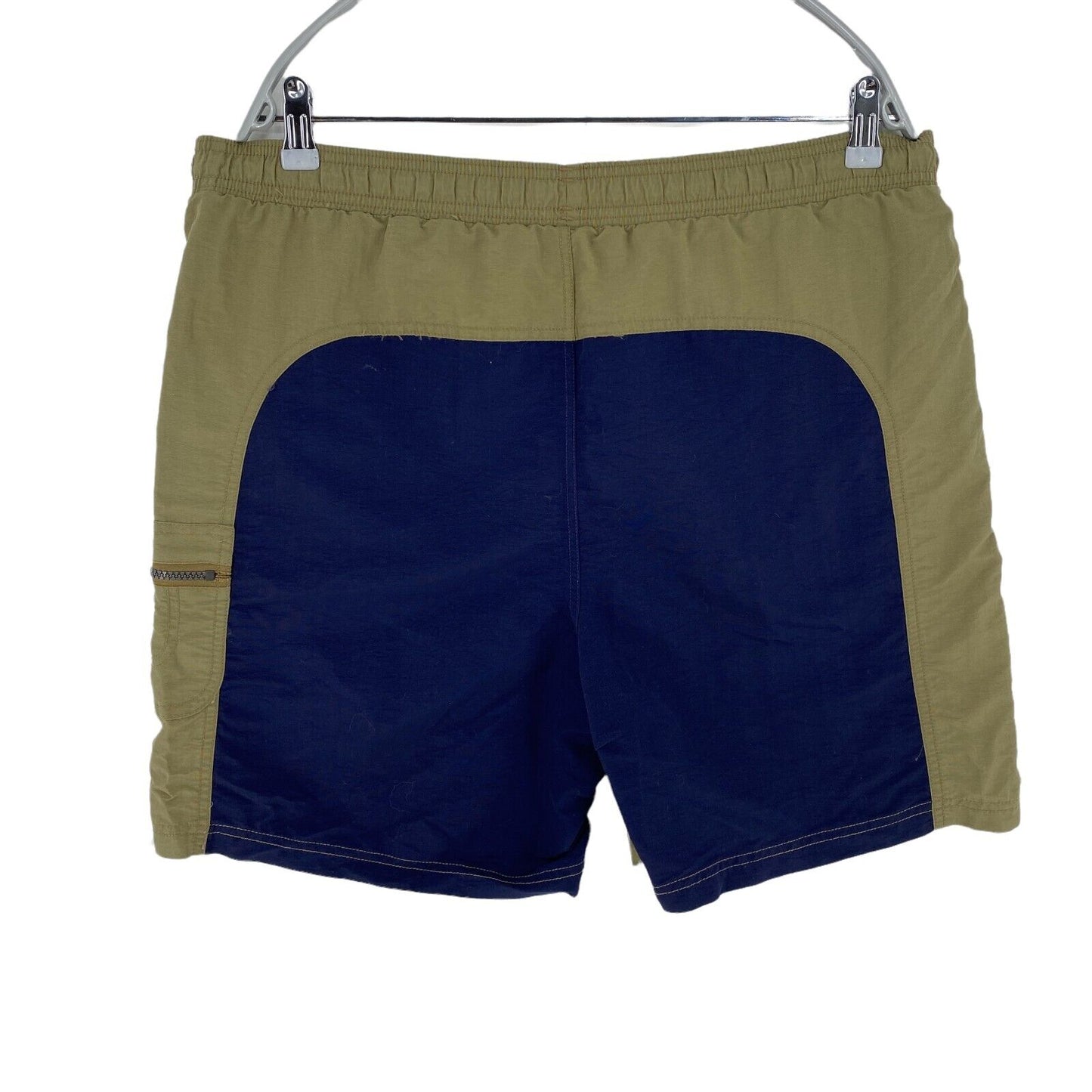 adidas Brown Navy Blue Swimwear Swimming Trunks Shorts Size L