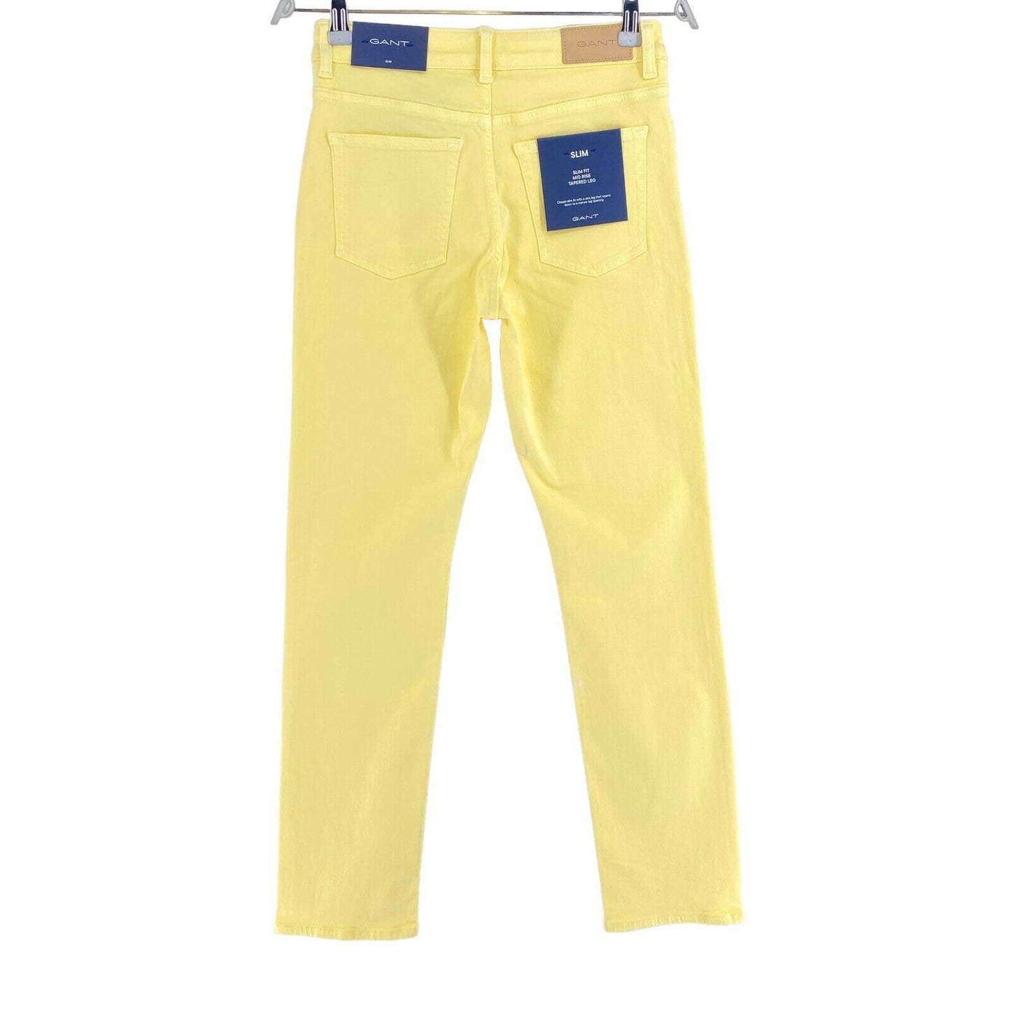 GANT Yellow Slim Twill Jeans Size W32 L32