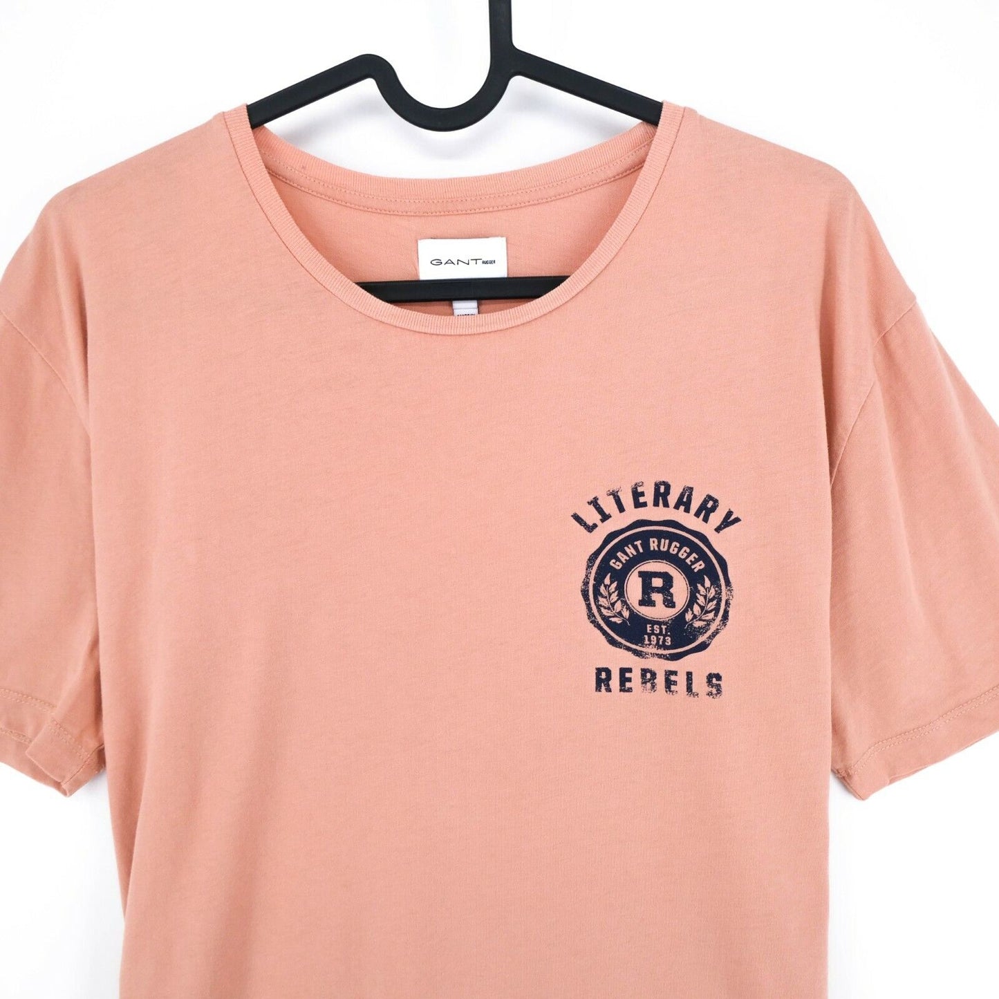 GANT Rugger Pink, 100 % Baumwolle, T-Shirt, Größe M