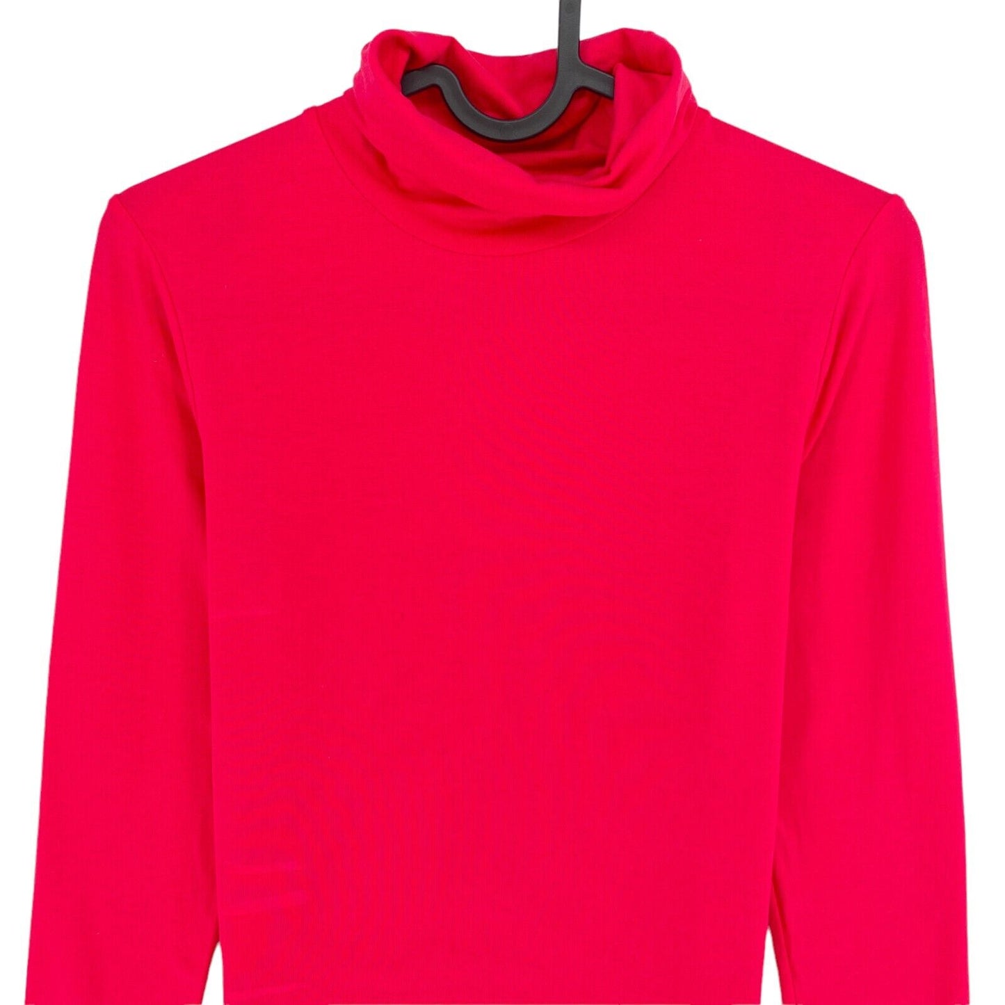 GANT Red Jersey Turtle Neck Long Sleeves T Shirt Size XS