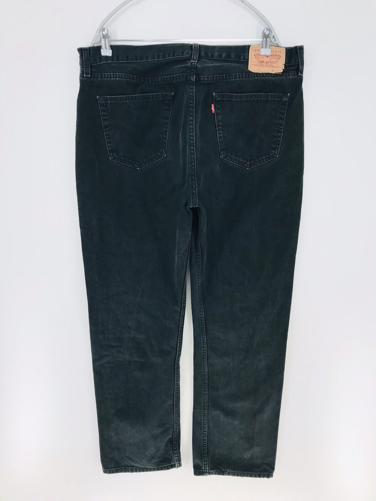 Vintage Levi’s 751 Black Regular Straight Fit Jeans Size W40 L32