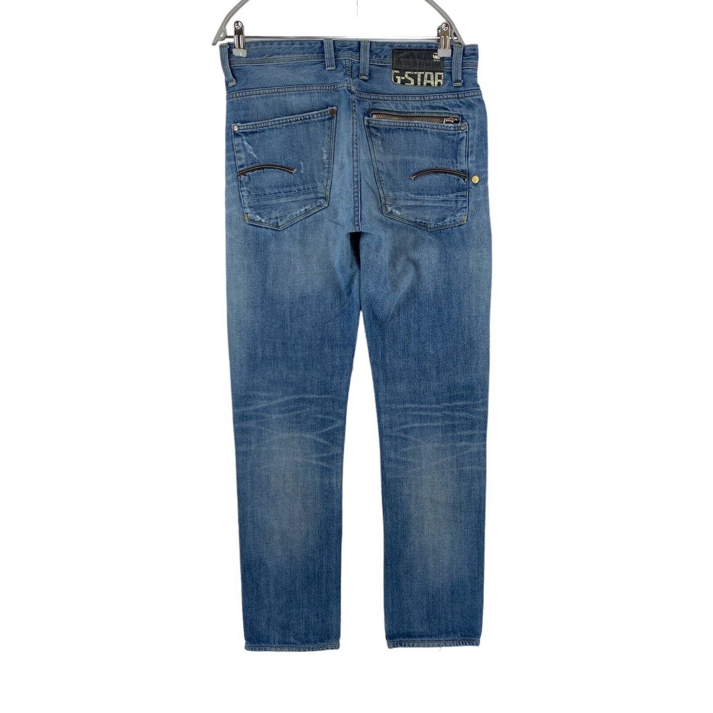 G-STAR RAW ATTACC Blue Regular Straight Fit Jeans W33 L30