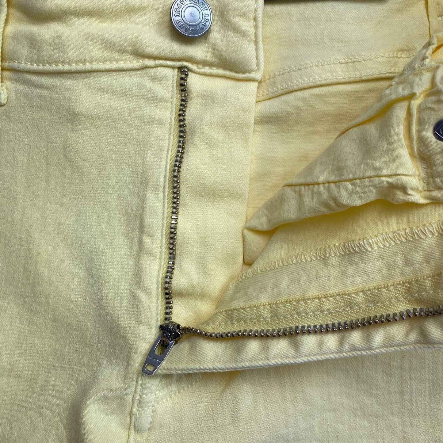 GANT Yellow Slim Twill Jeans Size W32 L32