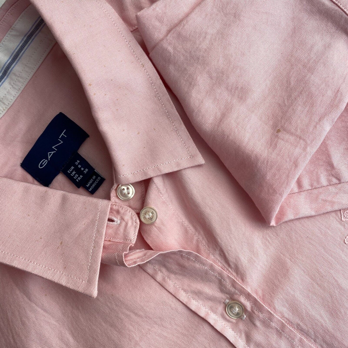 GANT Rose Oxford Chemise régulière Taille EU 34 UK 6 US 4