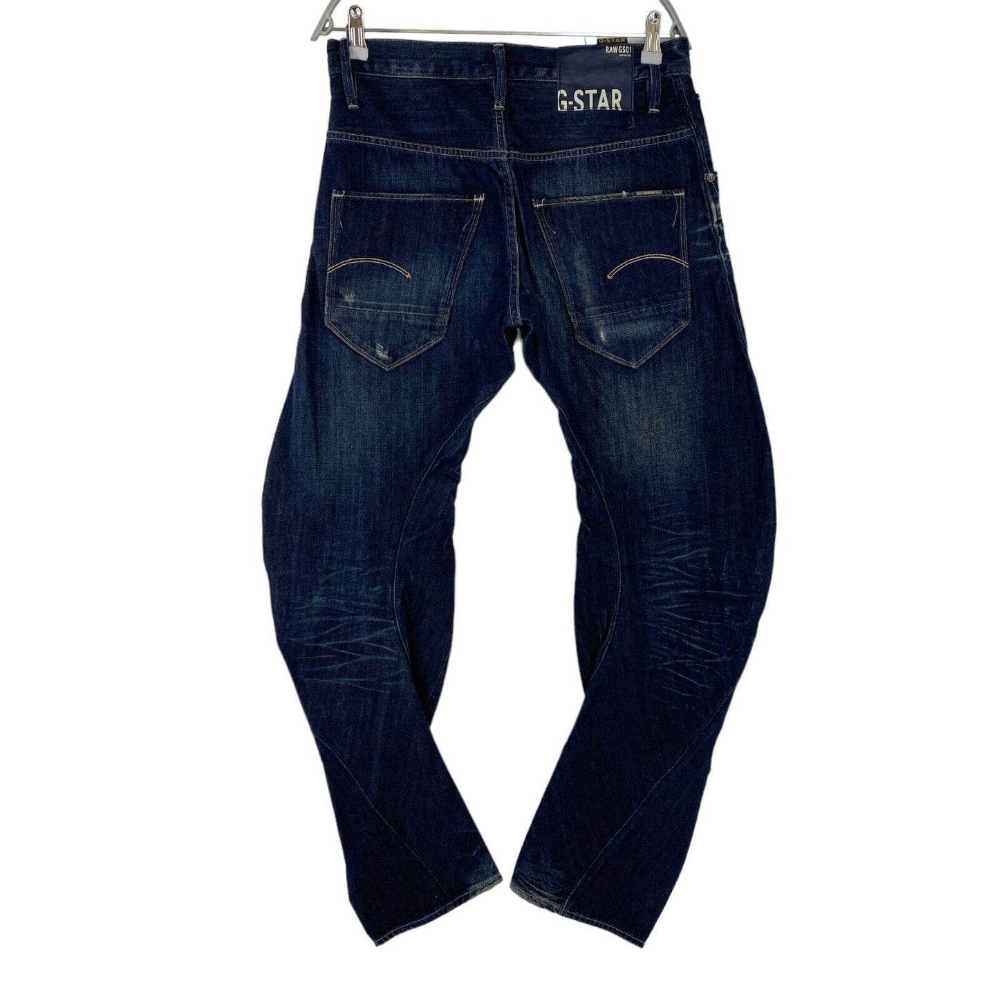 G-STAR ARC 3D Dark Blue Loose Tapered Fit Jeans W30 L30