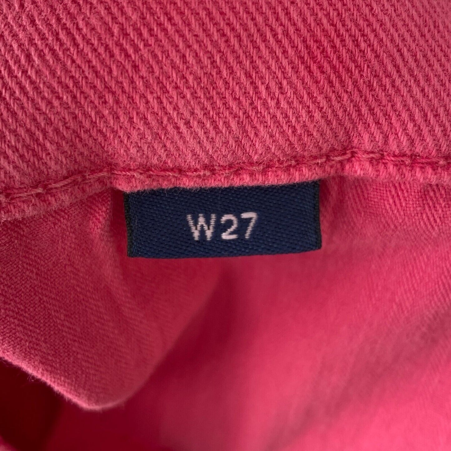 GANT Women Pink Regular Fit Denim Shorts Size W27