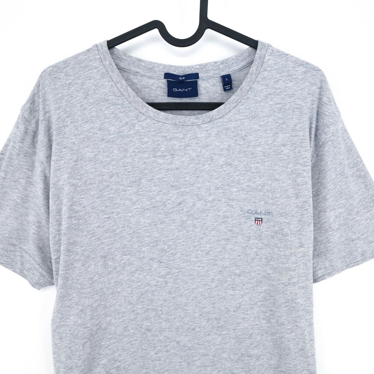 GANT Grey Original Slim Fit T Shirt Size L